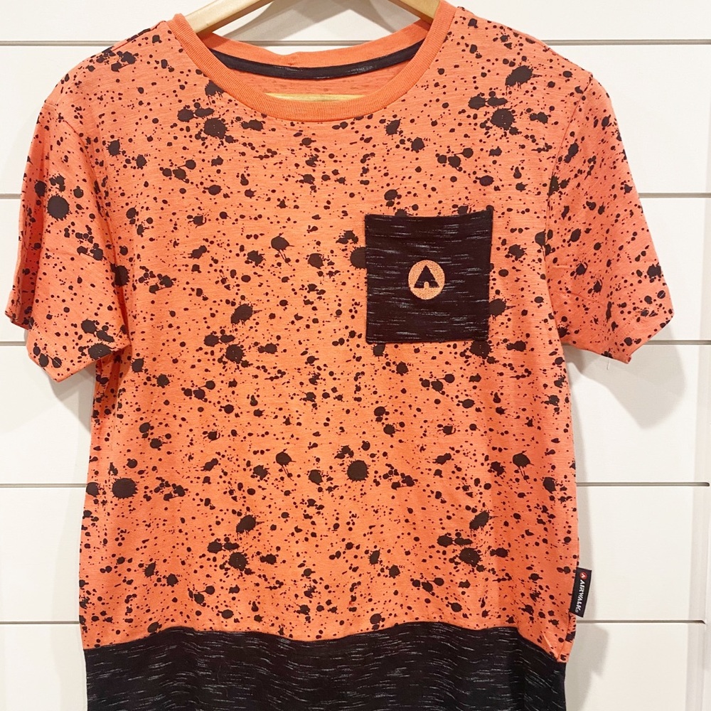 Airwalk Splatter Pocket Tee NWT